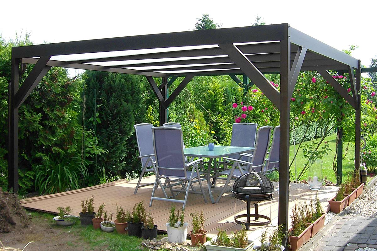 Alu Überdachung - Terrassenüberdachung