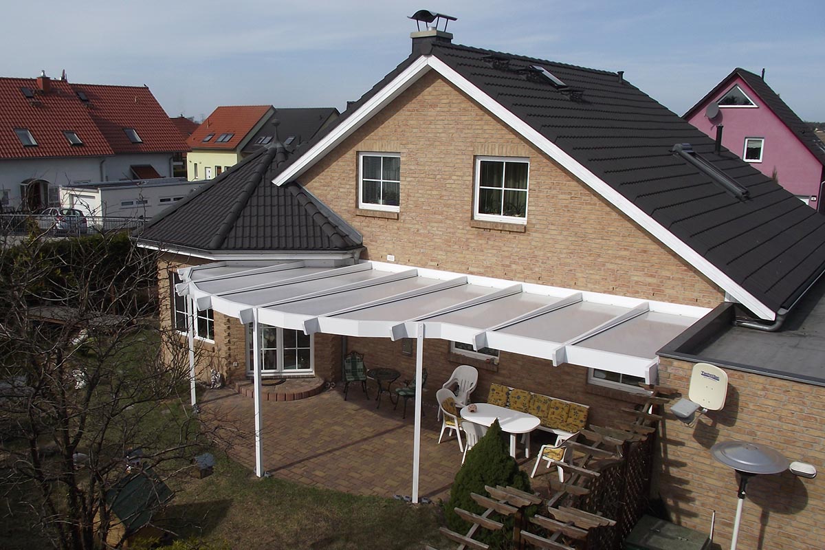 Alu Überdachung - Terrassenüberdachung