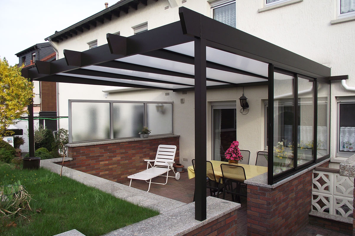 Alu Überdachung - Terrassenüberdachung